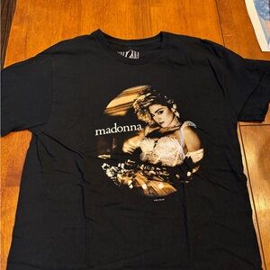 Madonna Graphic Black Women’s Tee